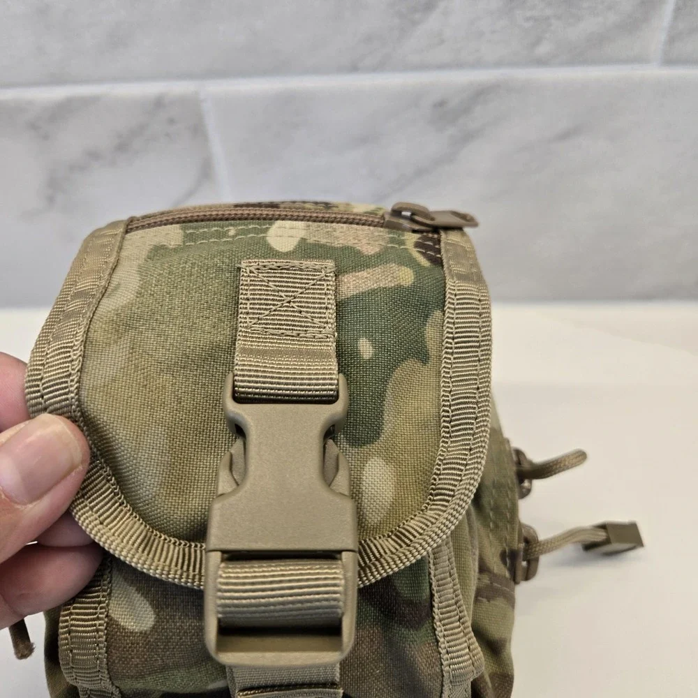 ARMY STYLE SCORPION CAMOUFLAGE 1 QUART CANTEEN POUCH Nwot‎